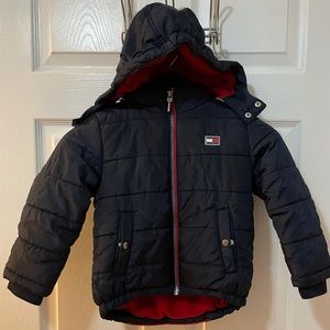 Tommy Hilfiger Little Boys Classic Logo Puffer Jacket Size 4T